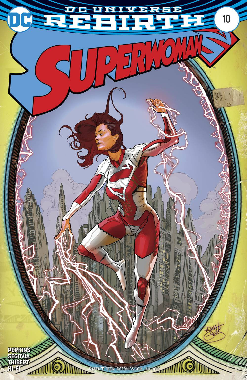 SUPERWOMAN #10 VAR ED COVER