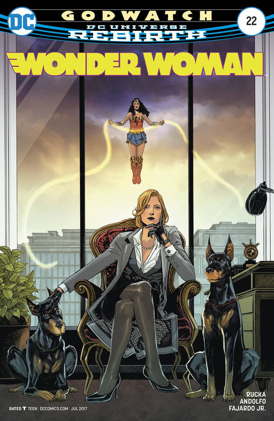 WONDER WOMAN #22 COVER