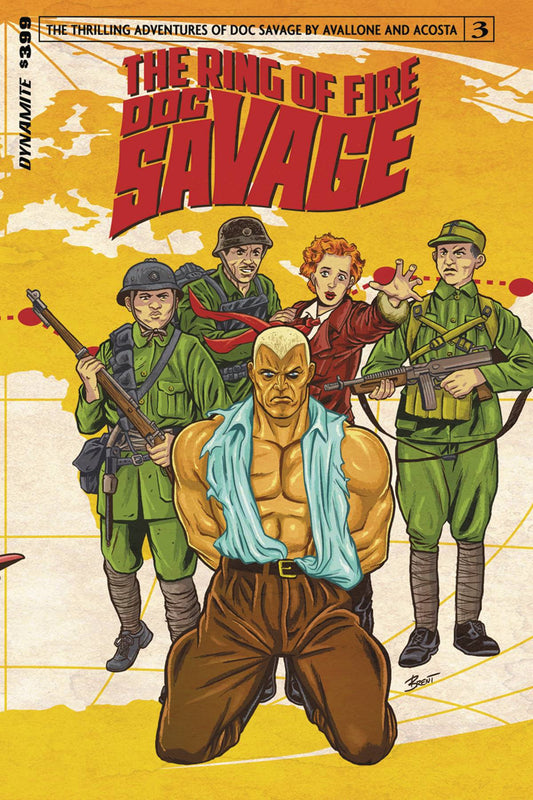 DOC SAVAGE RING OF FIRE #3 (OF 4) CVR A SCHOONOVER COVER