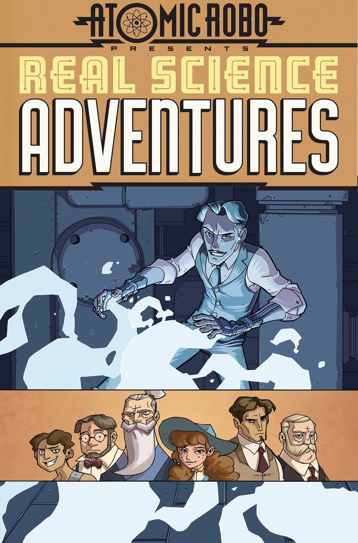 ATOMIC ROBO PRESENTS REAL SCIENCE ADVENTURES TP VOL 01 COVER