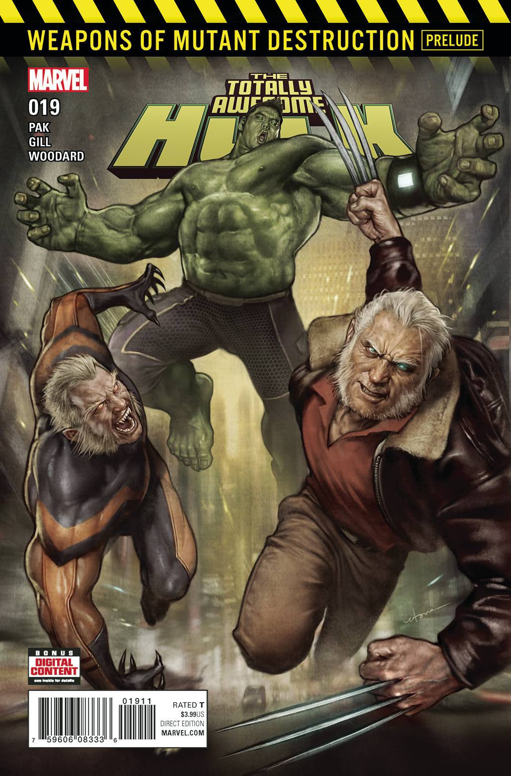 TOTALLY AWESOME HULK #19 COVER