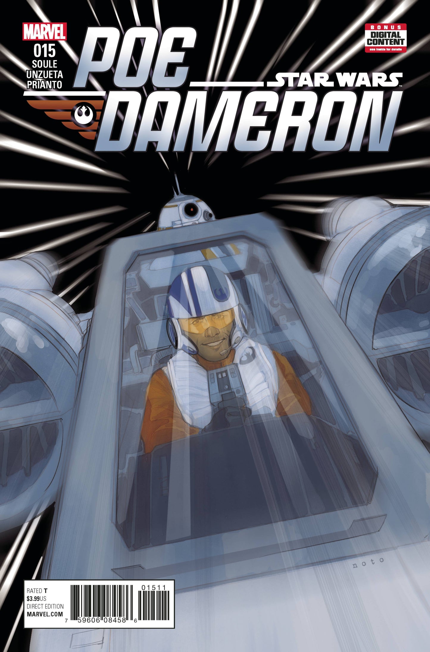 STAR WARS POE DAMERON #15 COVER