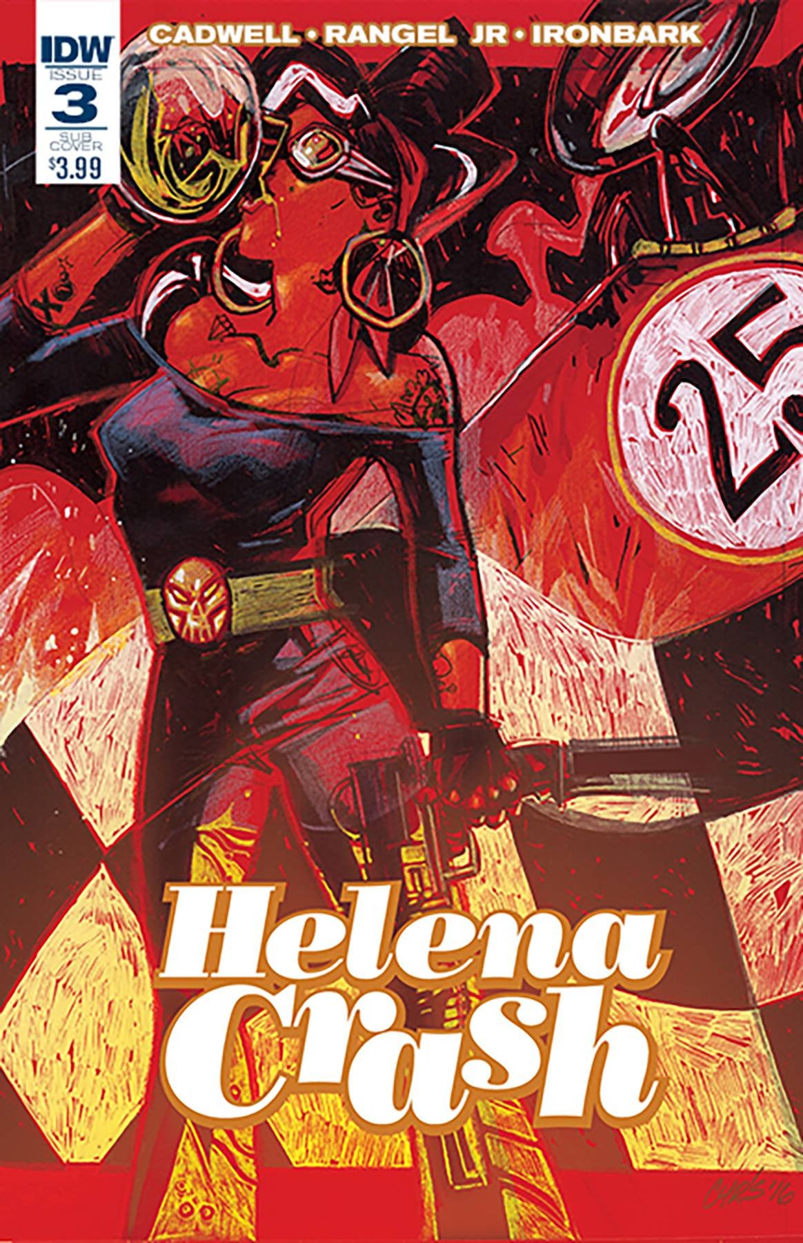 HELENA CRASH #3 (OF 4) SUBSCRIPTION VAR COVER