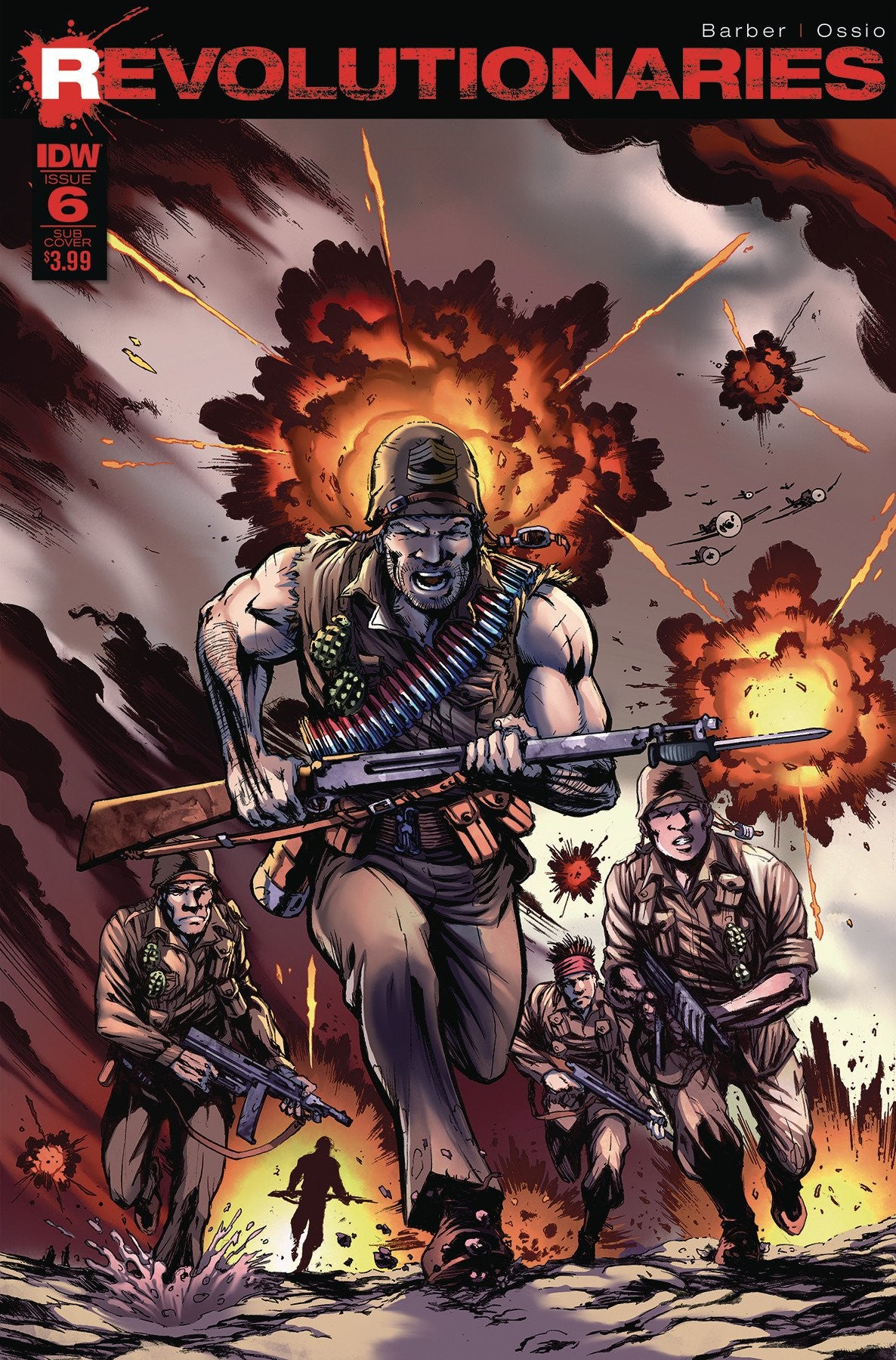 REVOLUTIONARIES #6 SUBSCRIPTION VAR A COVER