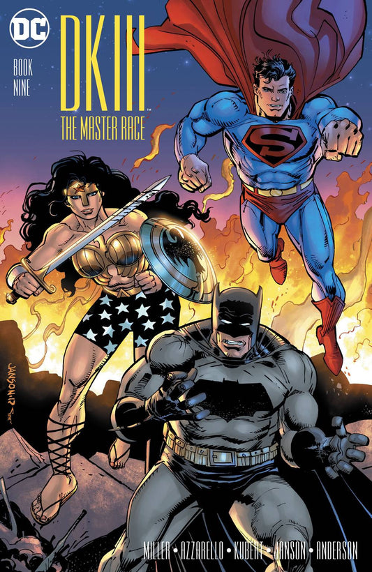 DARK KNIGHT III MASTER RACE #9 (OF 9) JANSON VAR ED COVER