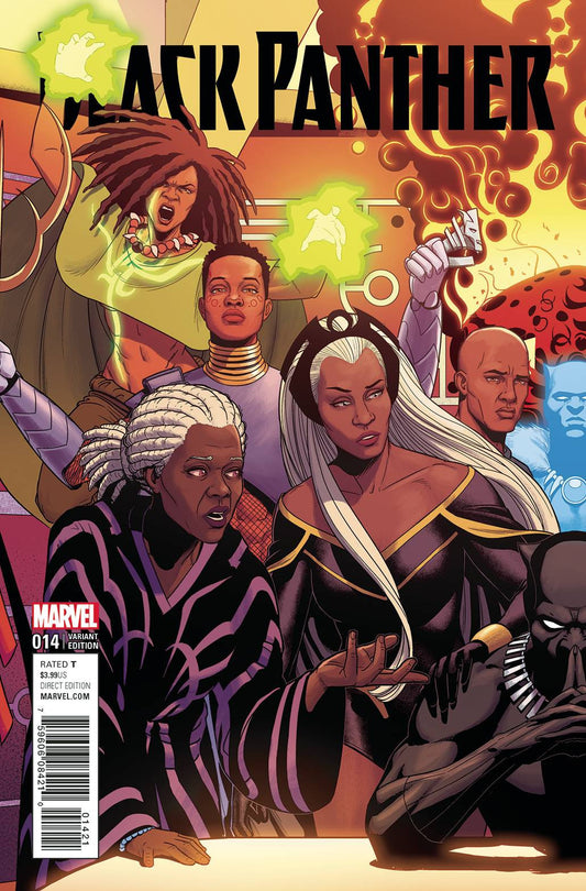 BLACK PANTHER #14 MCKELVIE CONNECTING B VAR COVER