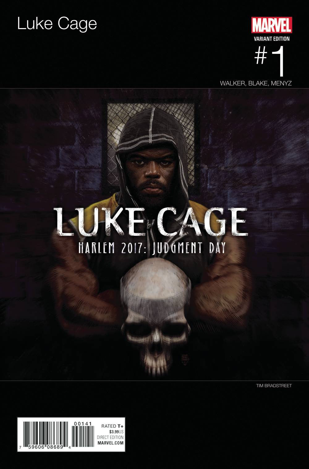 LUKE CAGE #1 BRADSTREET HIP HOP VAR COVER