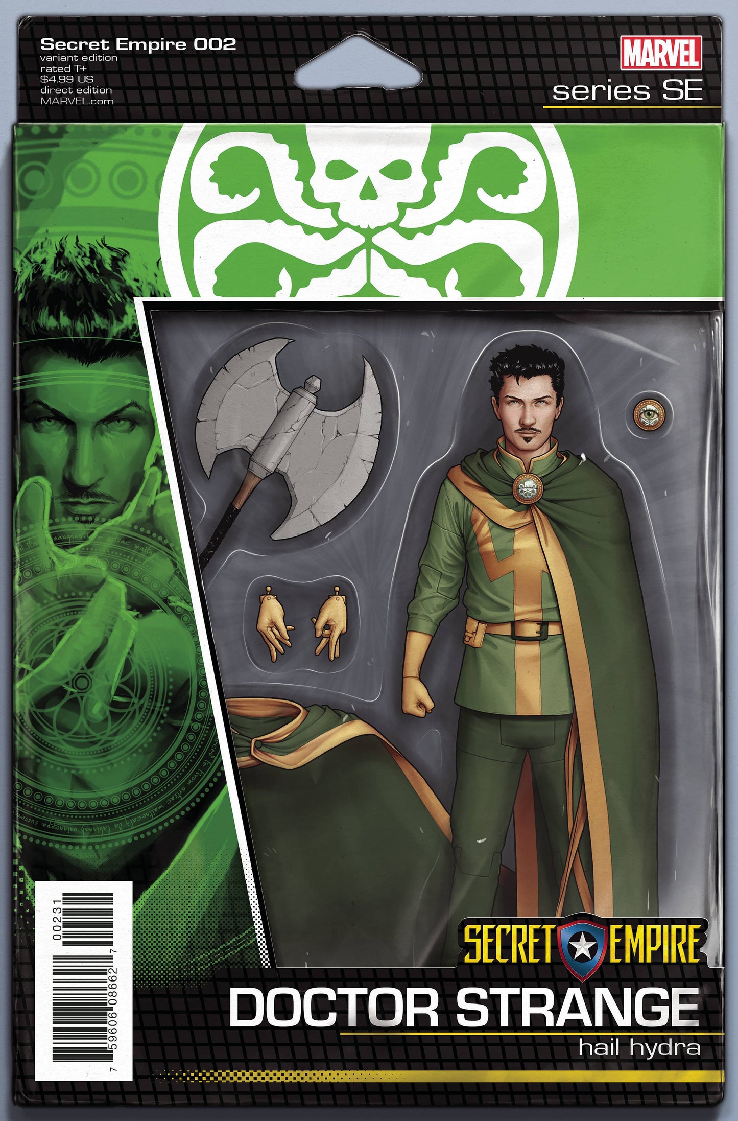 SECRET EMPIRE #2 (OF 9) CHRISTOPHER ACTION FIGURE VAR COVER