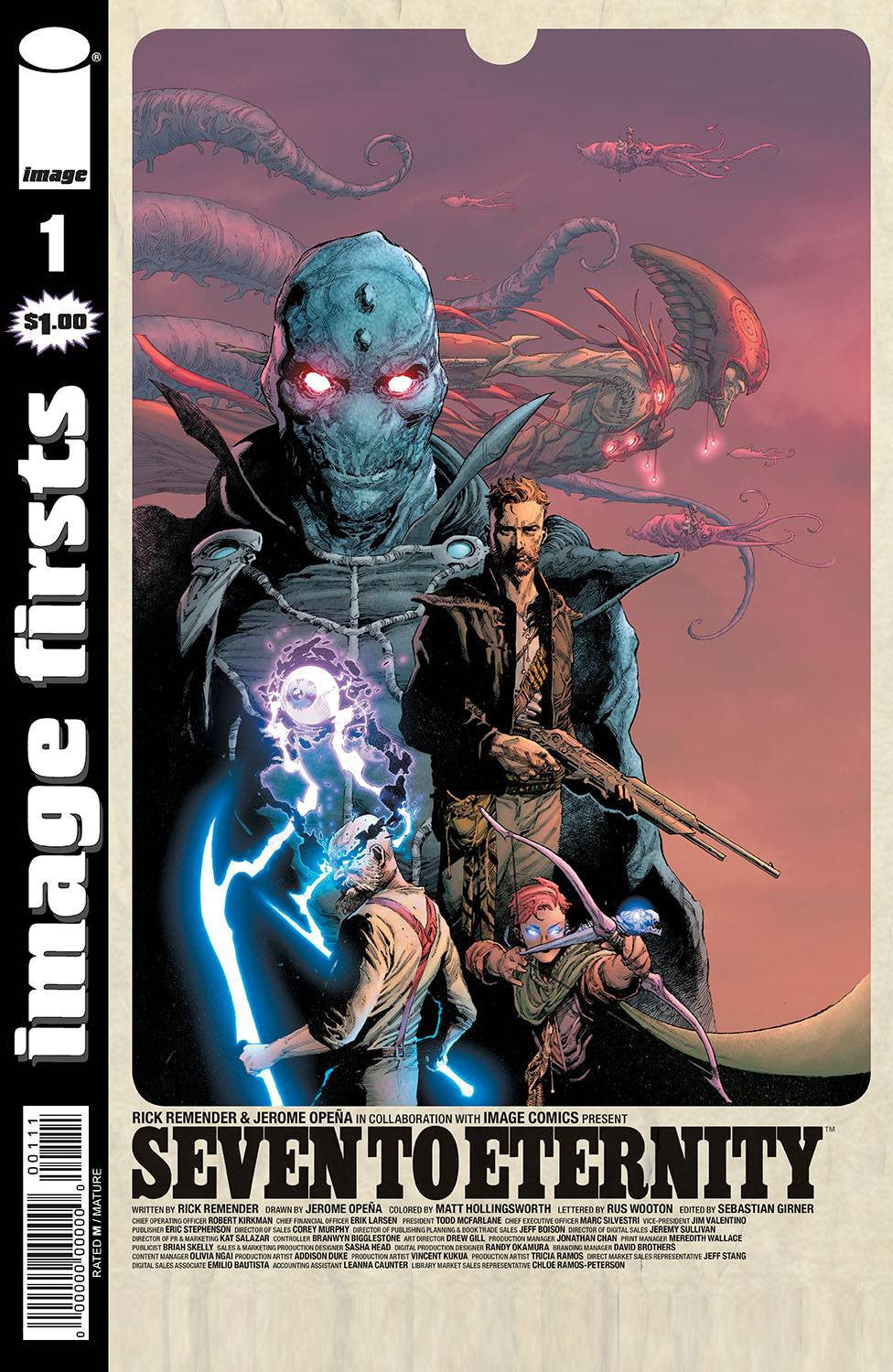 IMAGE FIRSTS SEVEN TO ETERNITY #1 (MR) COVER