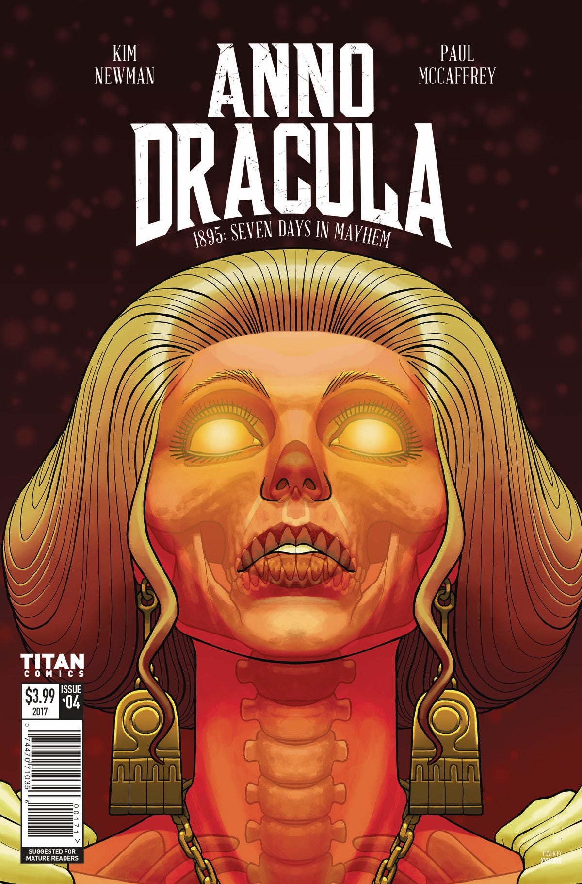 ANNO DRACULA #4 (OF 5) CVR A MCCAFFREY COVER