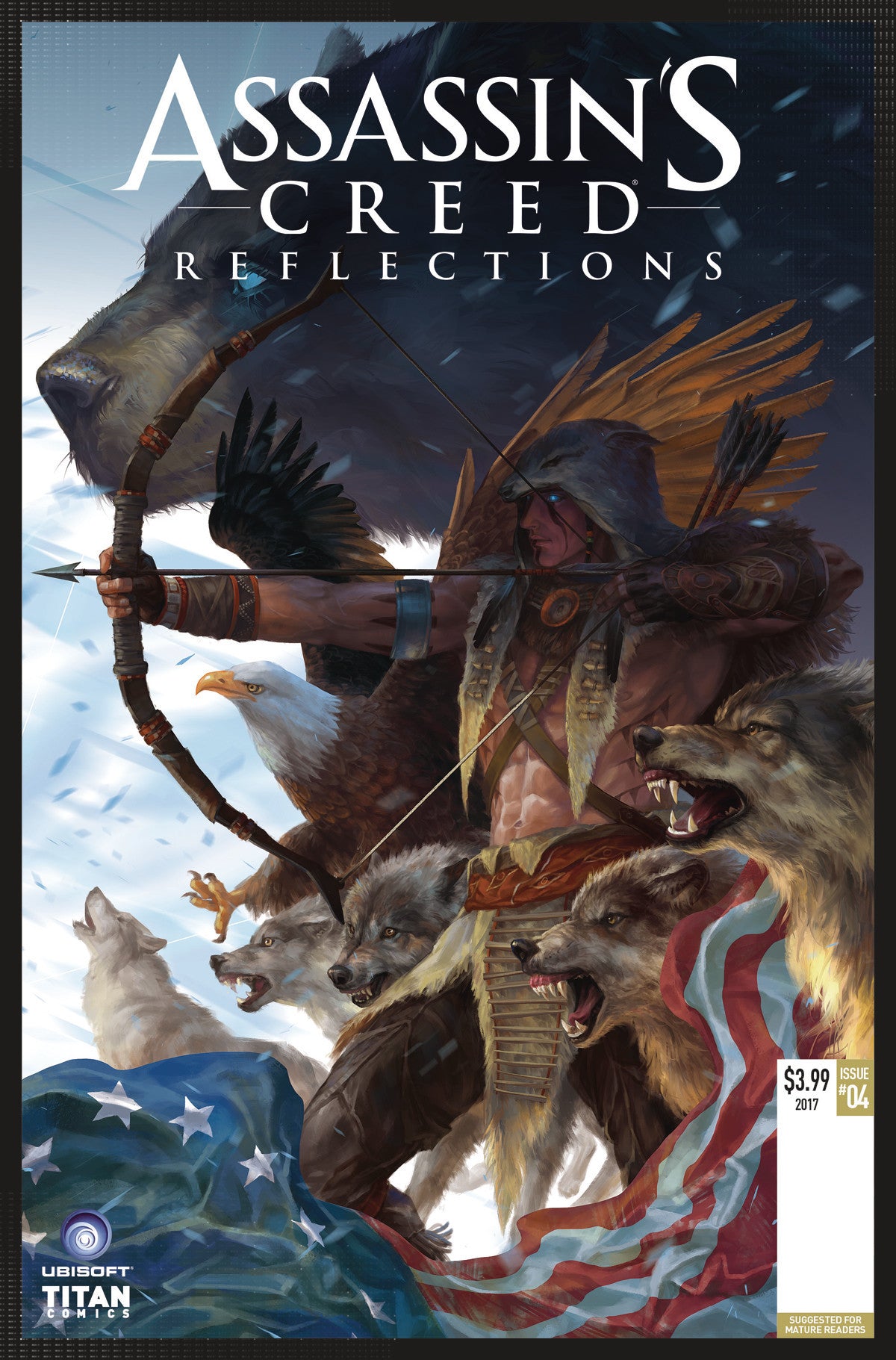 ASSASSINS CREED REFLECTIONS #4 (OF 4) CVR A SUNSET AGAIN (MR) COVER