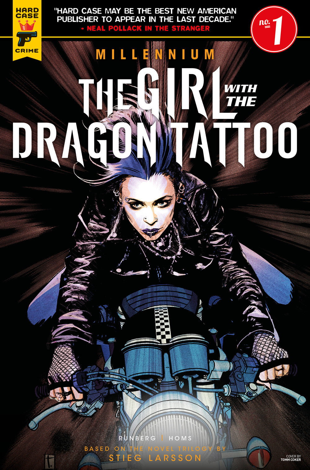 MILLENNIUM GIRL WITH THE DRAGON TATTOO #1 CVR B COKER (MR) COVER