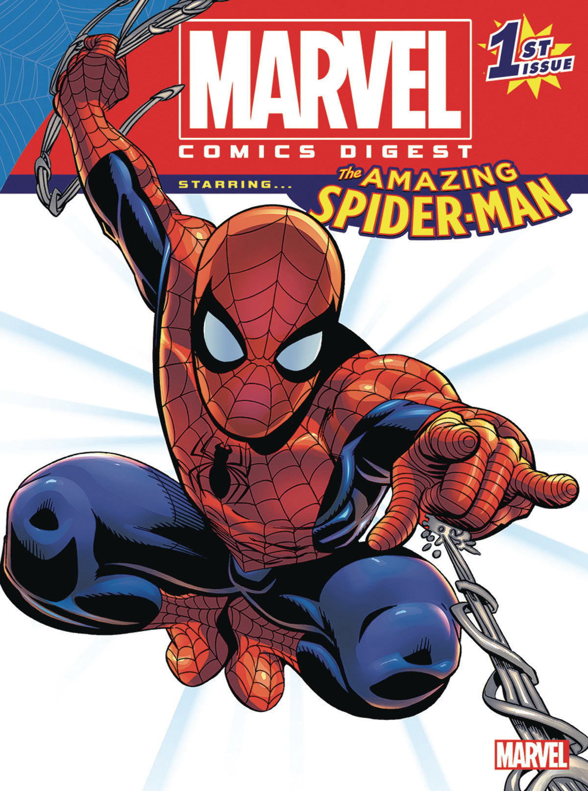 MARVEL COMICS DIGEST #1 AMAZING SPIDER-MAN COVER