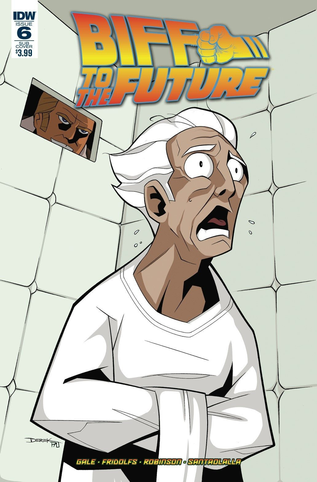 BACK TO THE FUTURE BIFF TO THE FUTURE #6 (OF 6) SUB VAR COVER