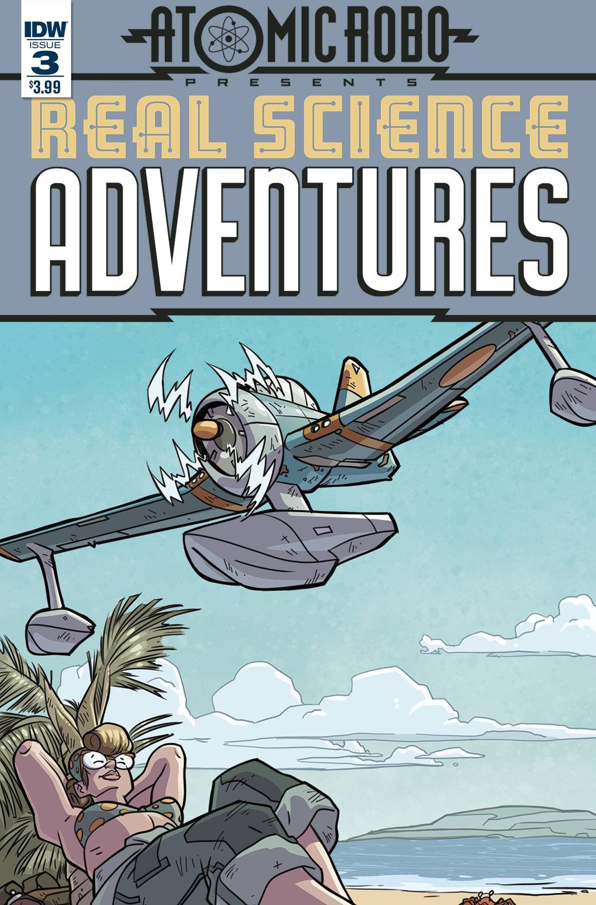 REAL SCIENCE ADVENTURES FLYING SHE-DEVILS #3 (OF 6) COVER