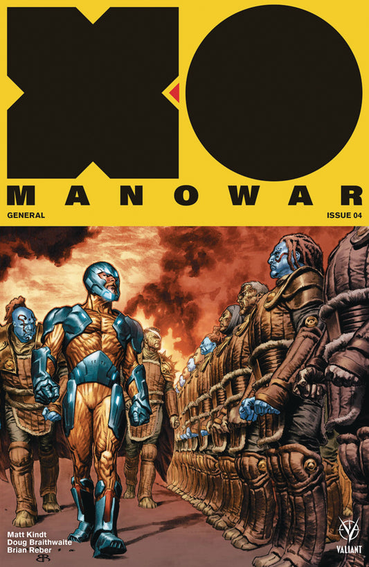 X-O MANOWAR (2017) #4 CVR A LAROSA COVER