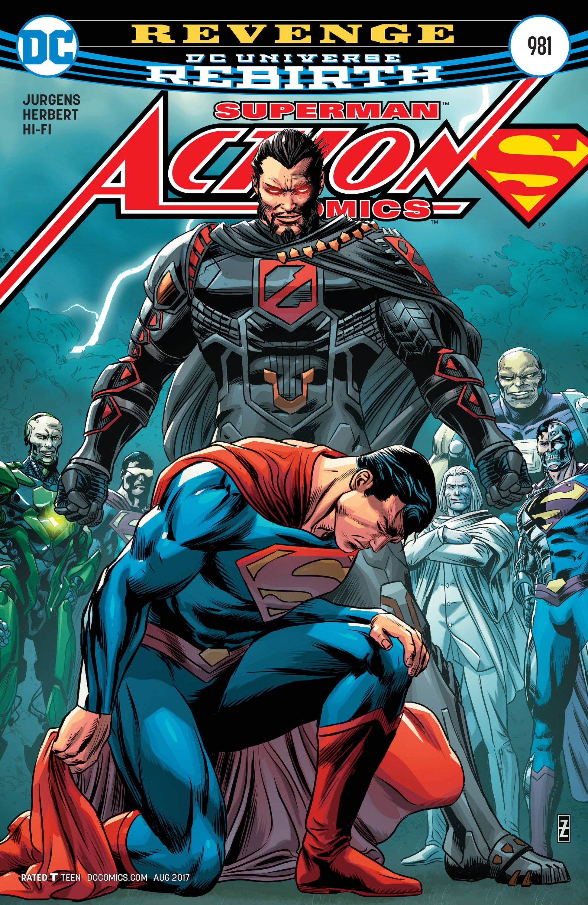 ACTION COMICS #981 COVER