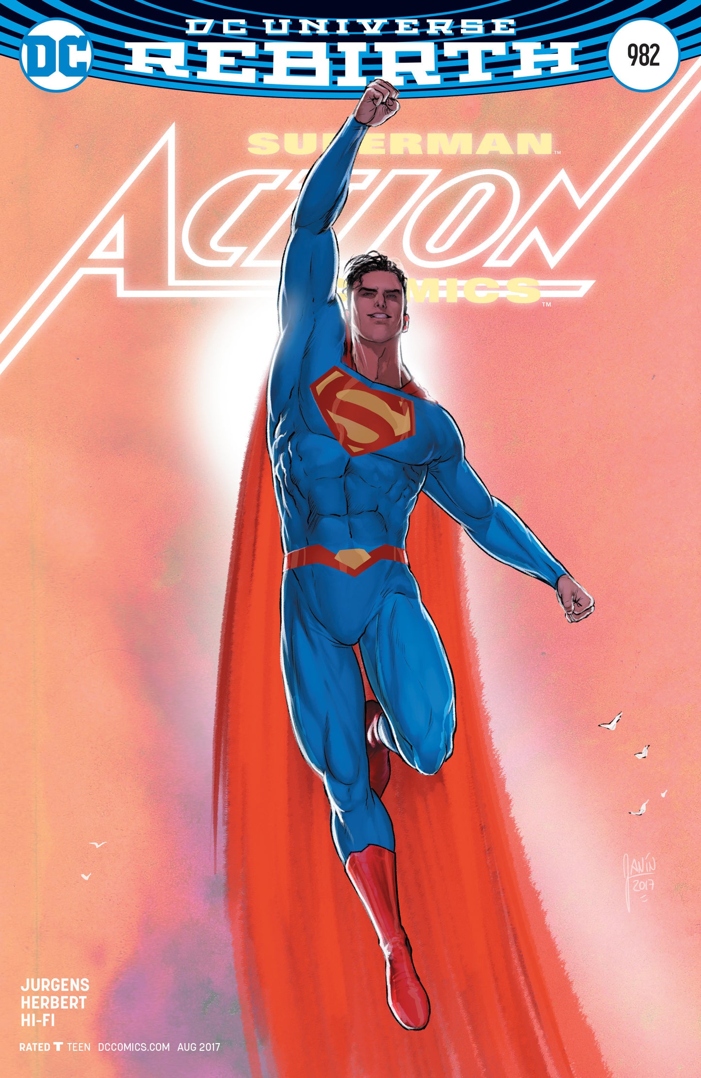 ACTION COMICS #982 VAR ED COVER