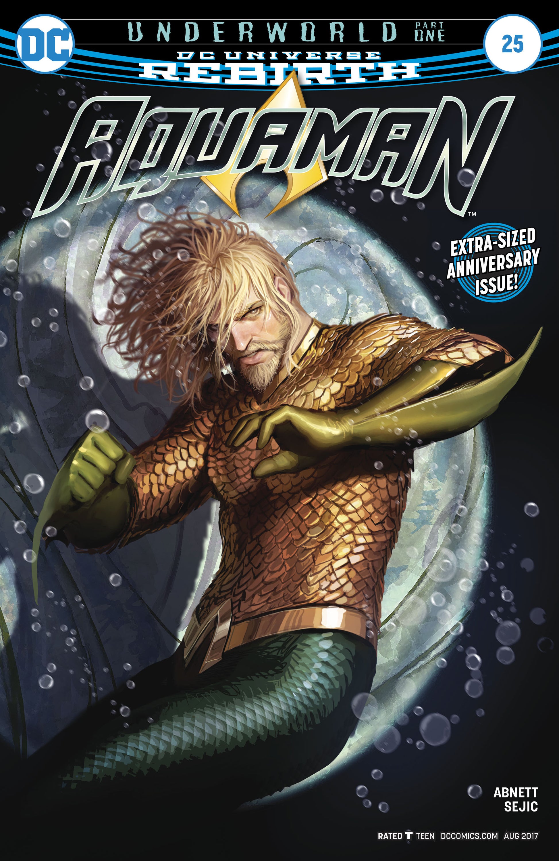 AQUAMAN #25 COVER