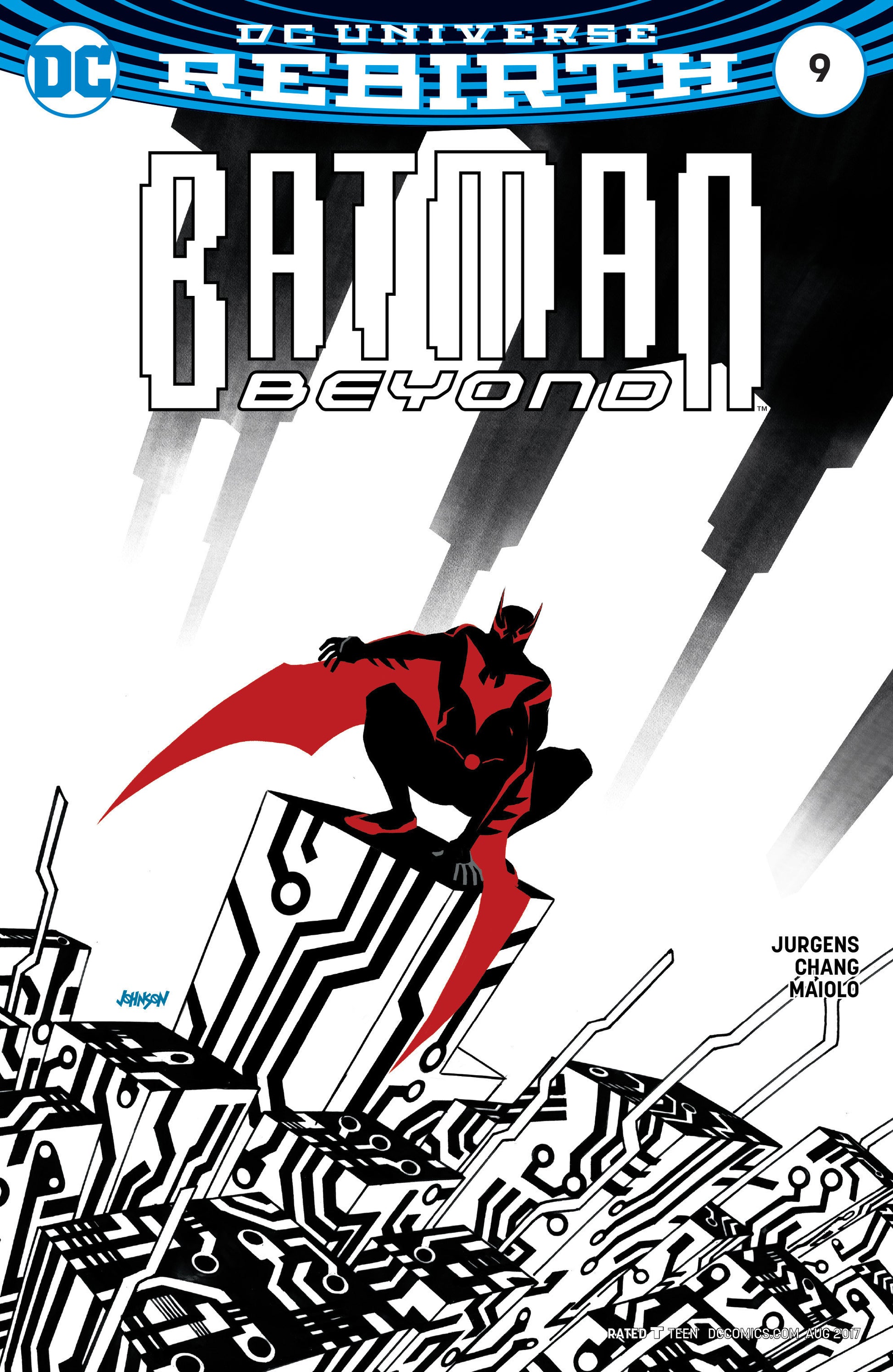 BATMAN BEYOND #9 VAR ED COVER