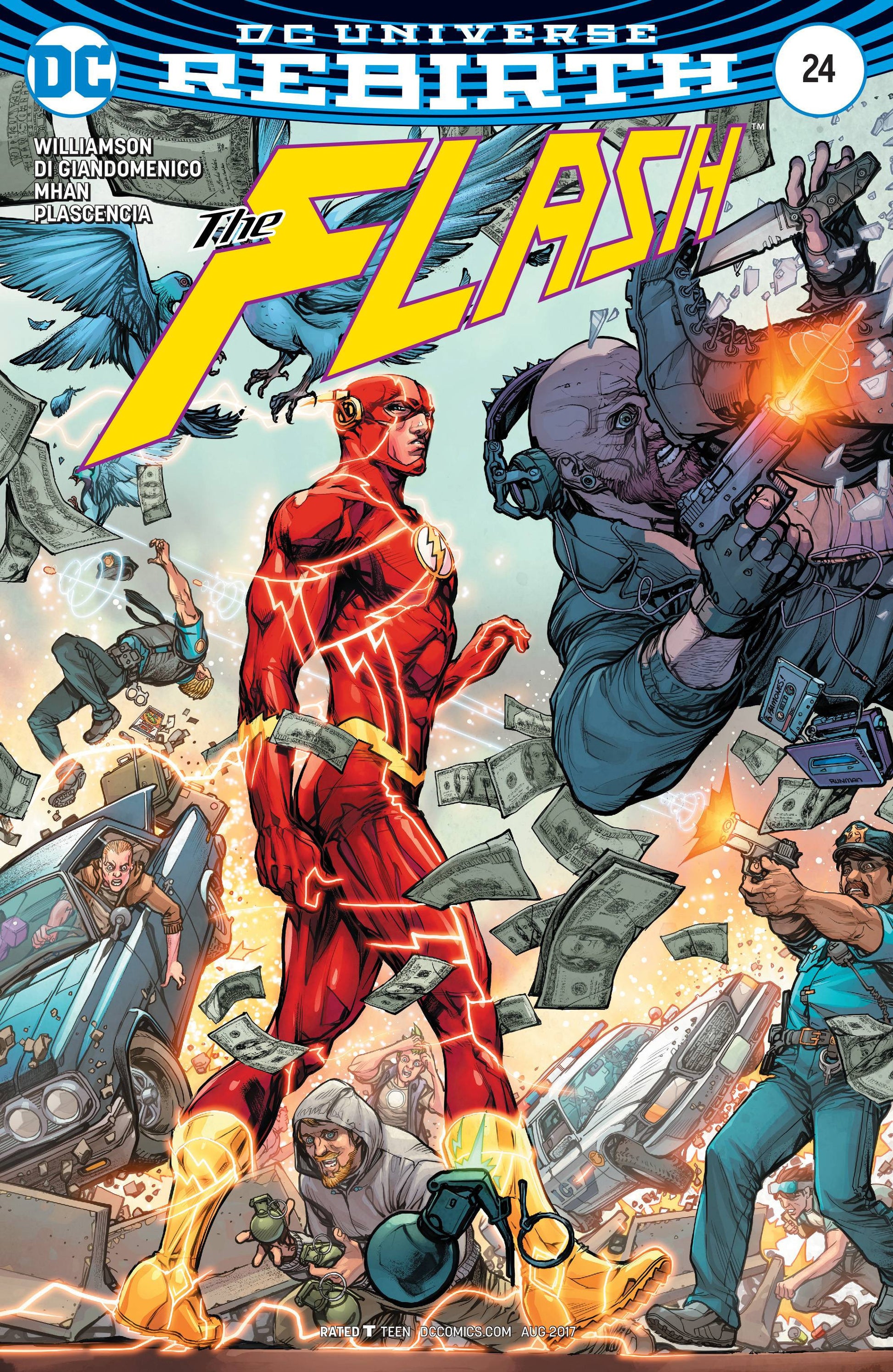 FLASH #24 VAR ED COVER