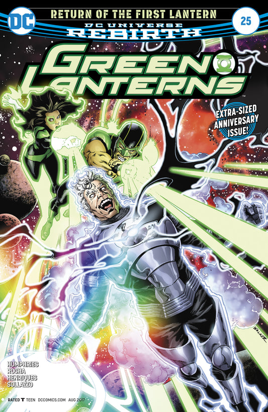 GREEN LANTERNS #25 COVER