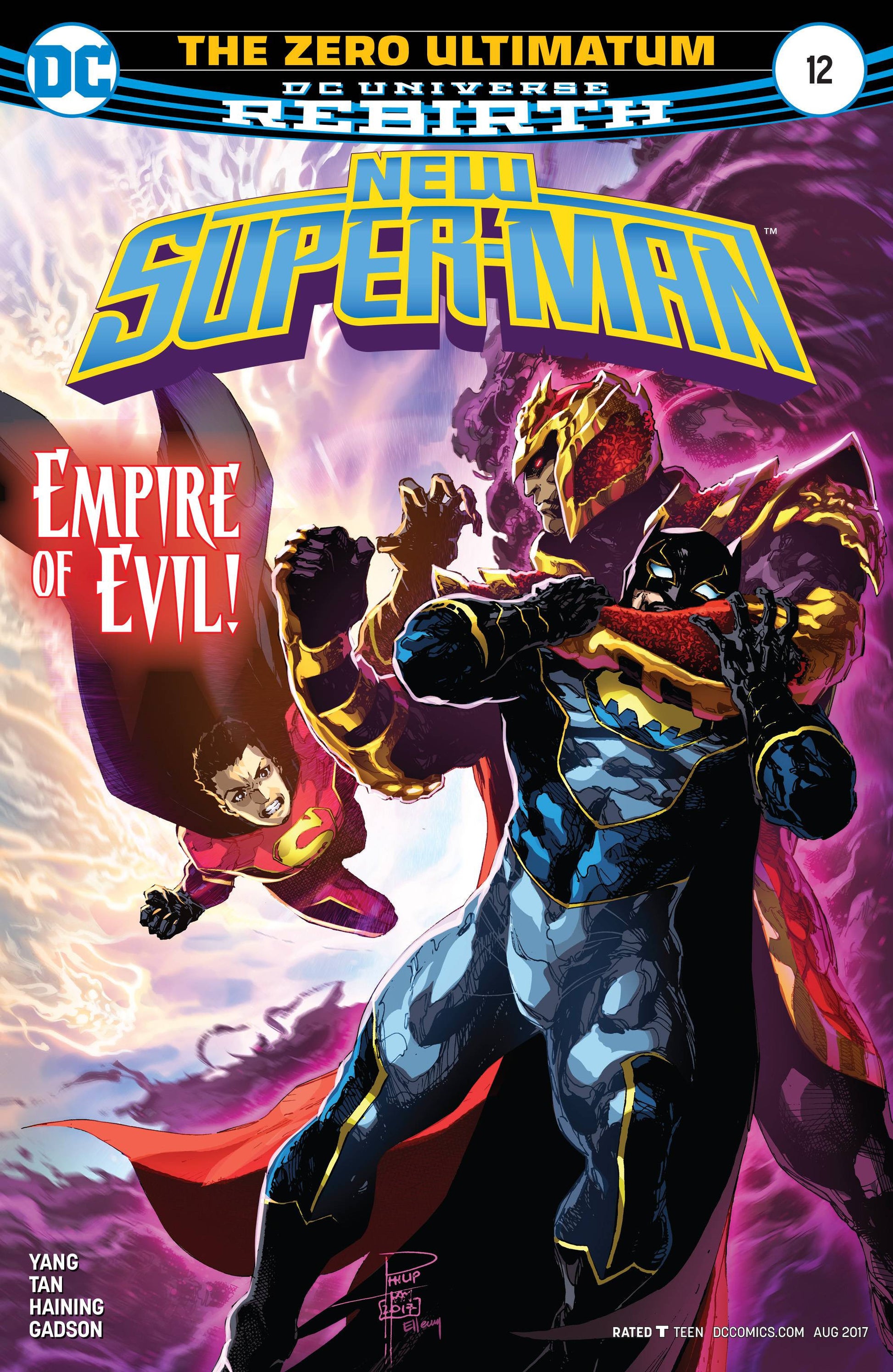 NEW SUPER MAN #12 COVER