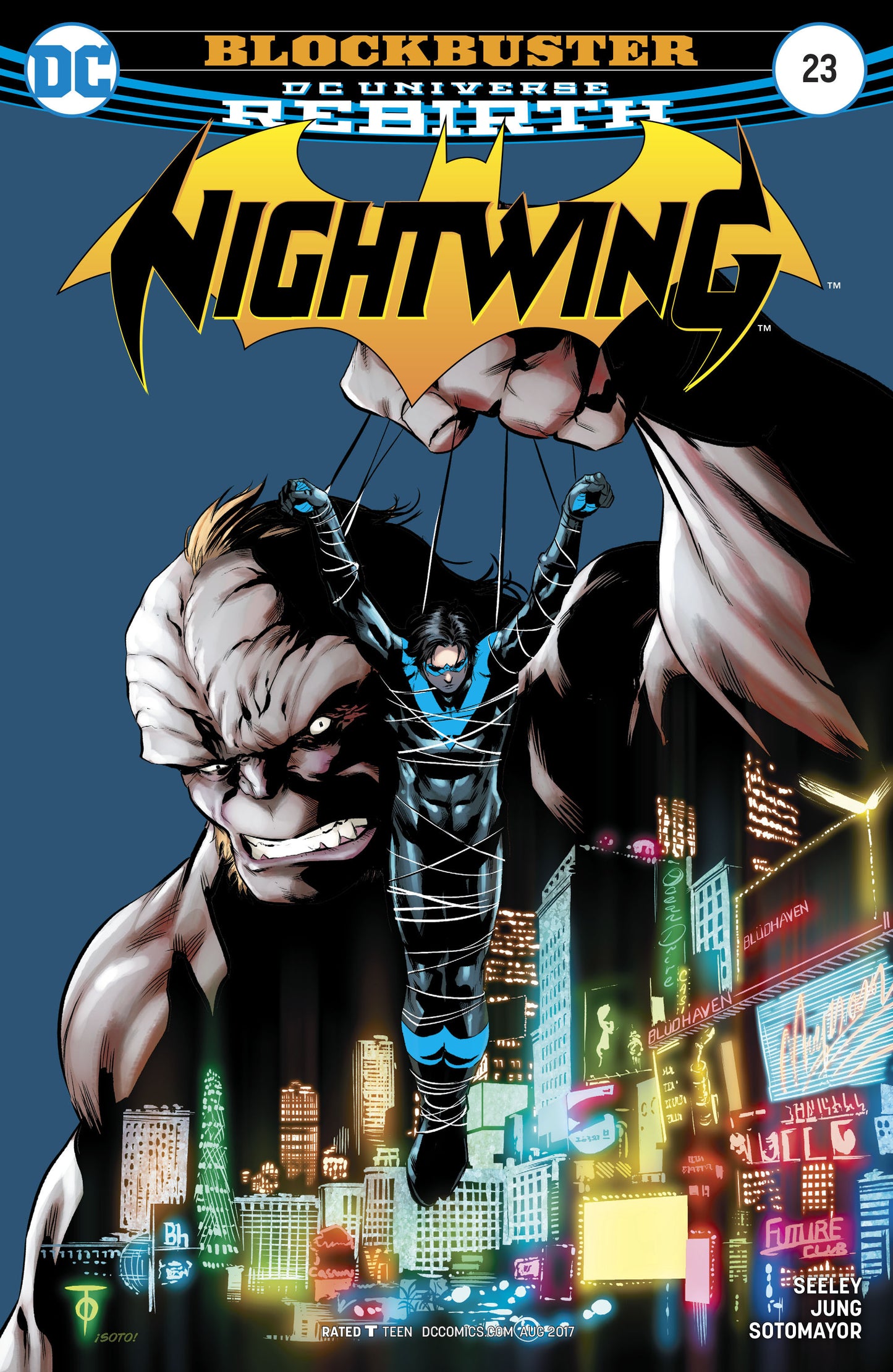 NIGHTWING #23 COVER