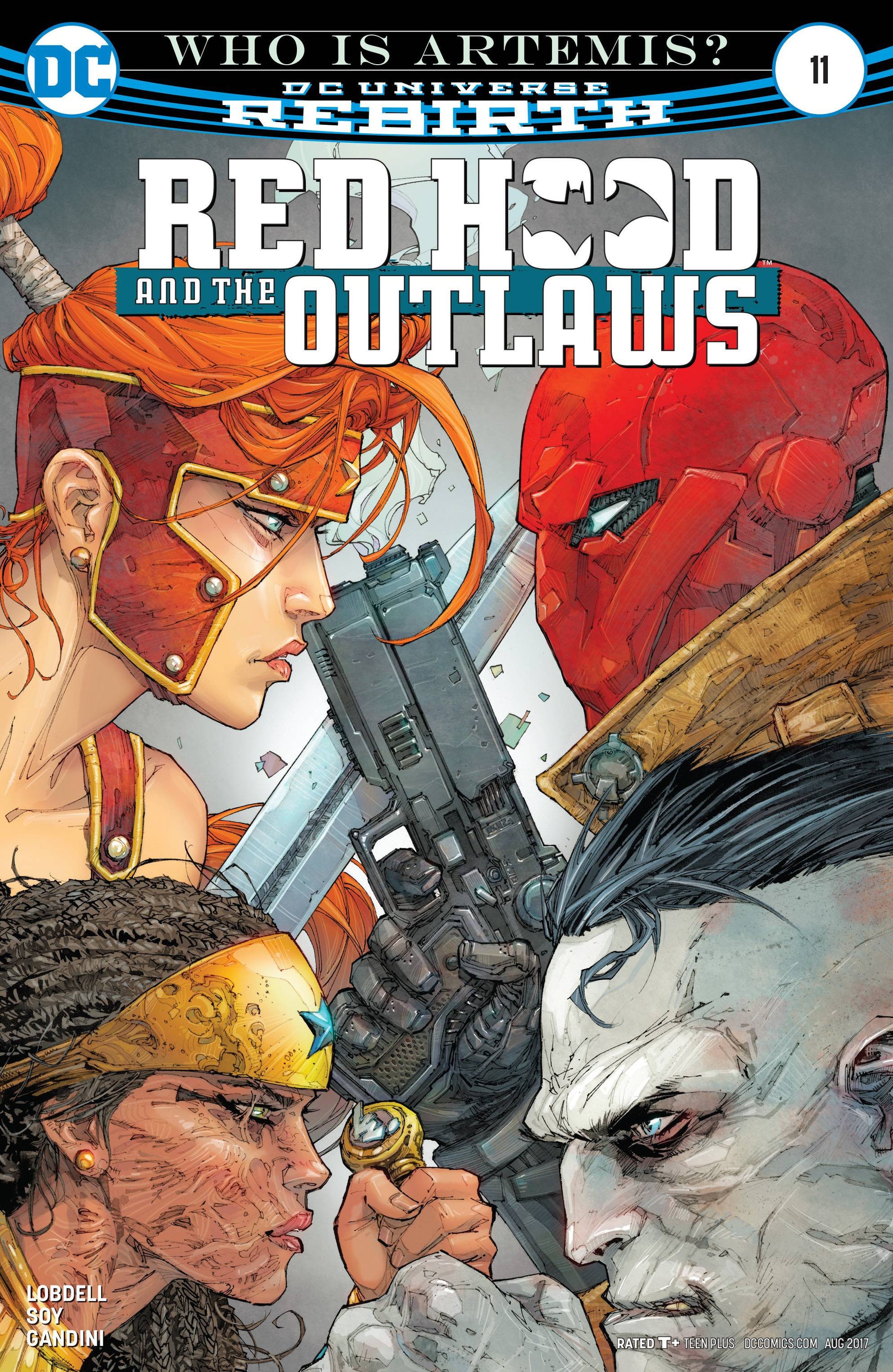 RED HOOD AND THE OUTLAWS #11 COVER
