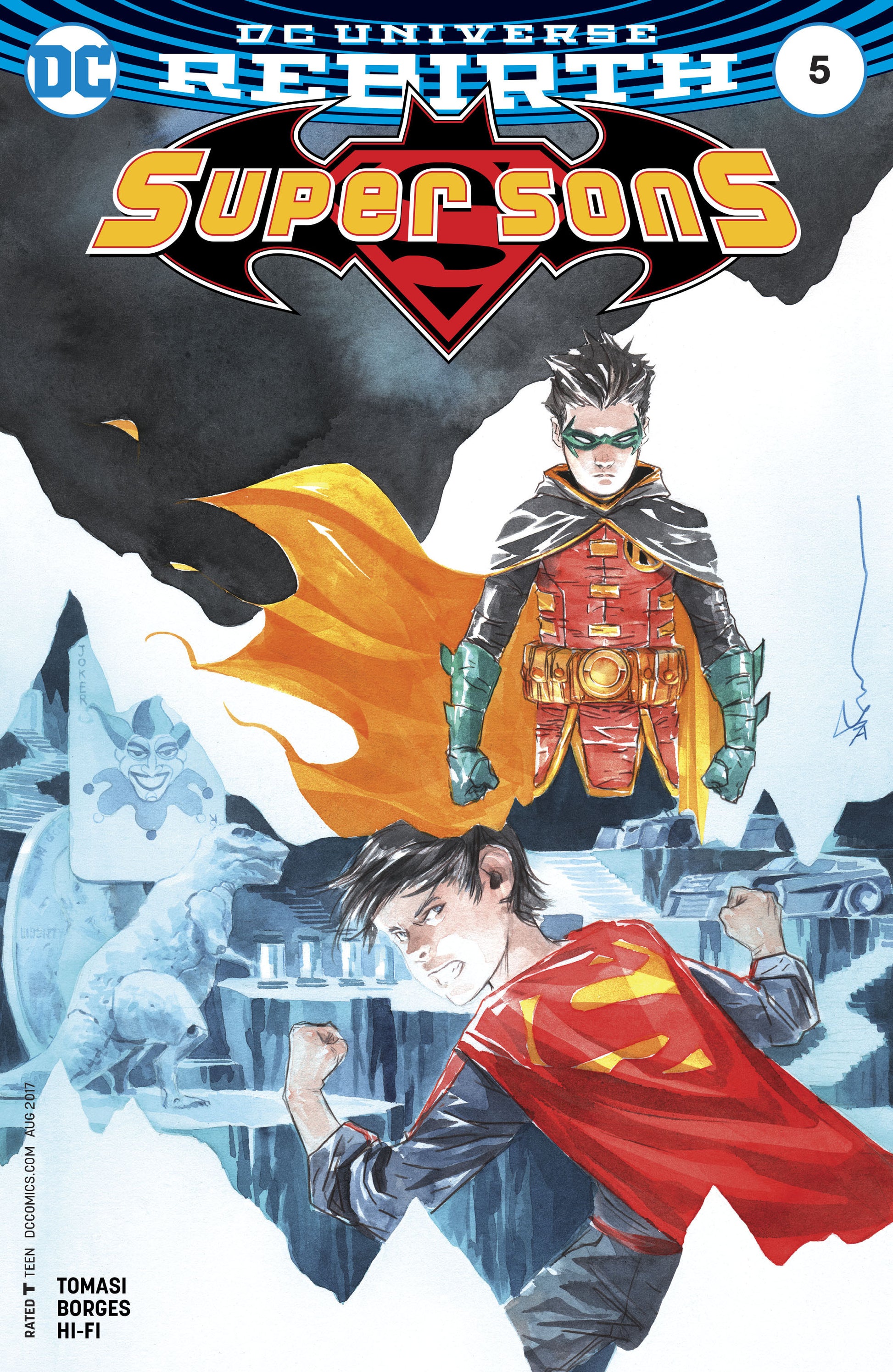 SUPER SONS #5 VAR ED COVER
