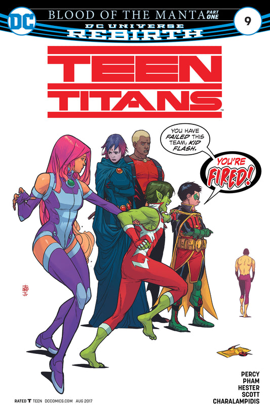 TEEN TITANS #9 COVER