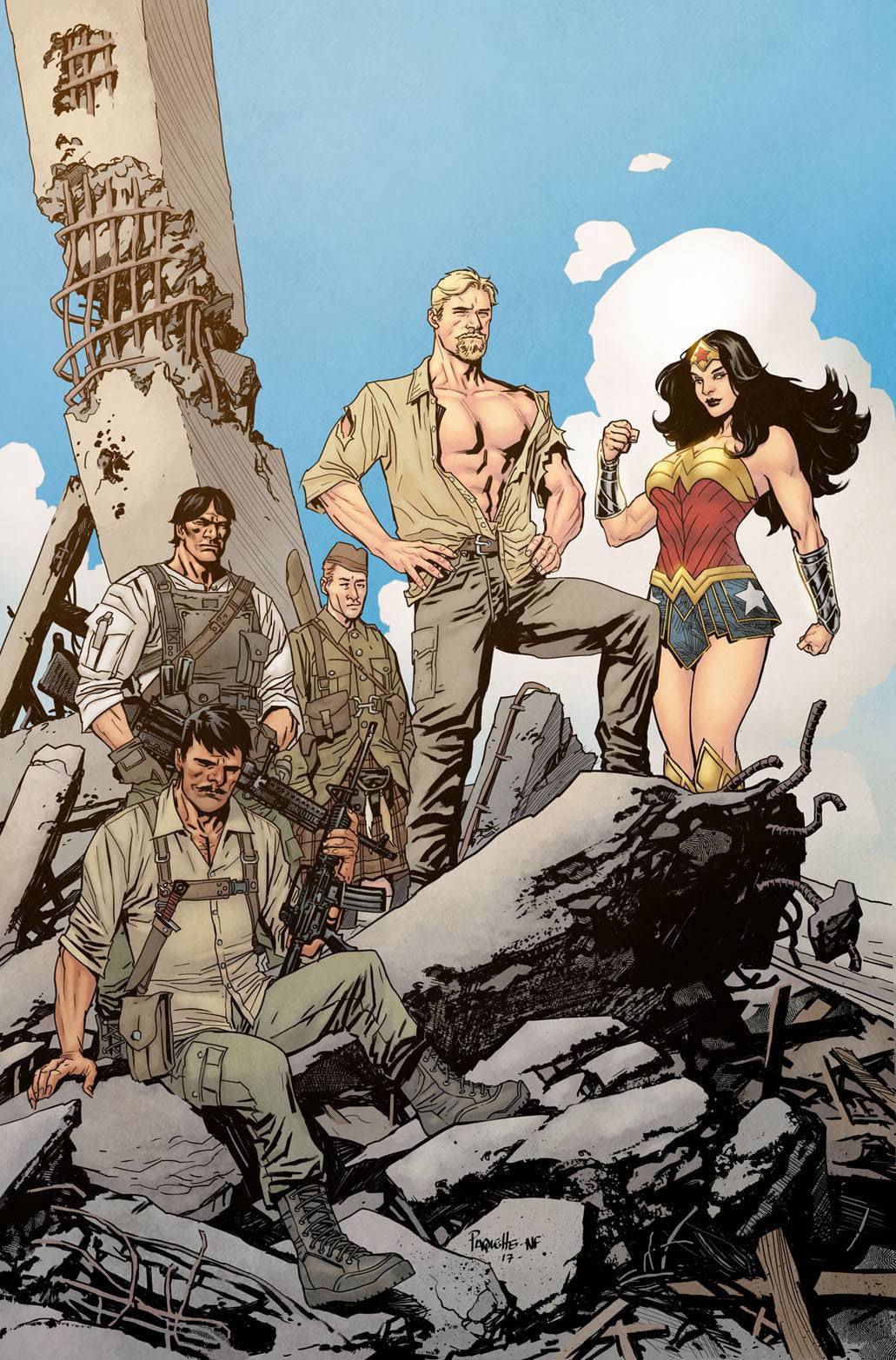 WONDER WOMAN STEVE TREVOR #1 VAR ED COVER