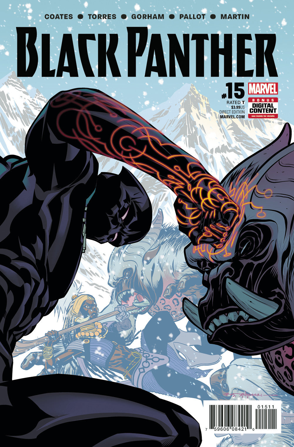 BLACK PANTHER #15 COVER