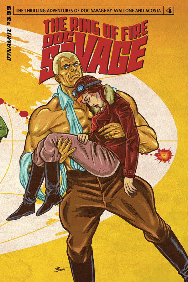DOC SAVAGE RING OF FIRE #4 (OF 4) CVR A SCHOONOVER COVER