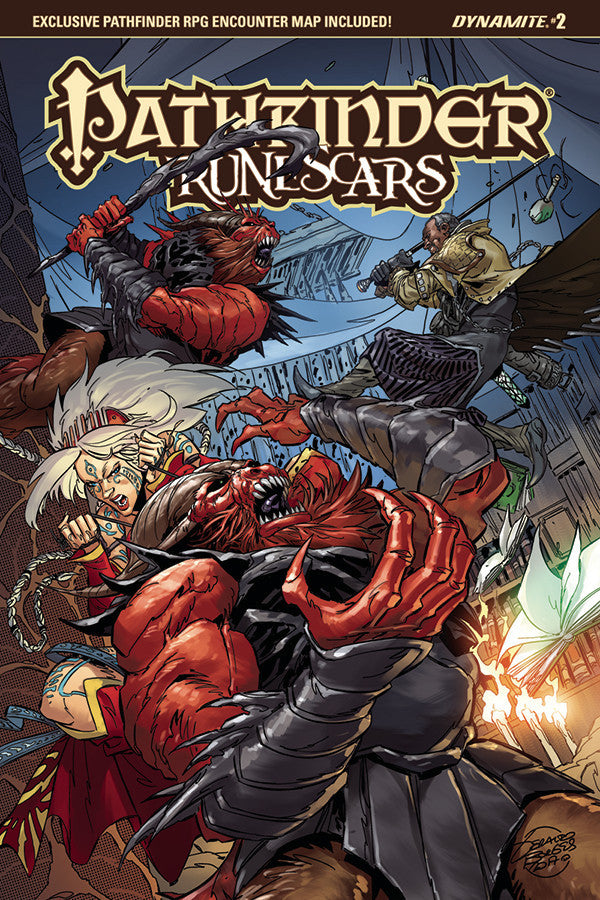 PATHFINDER RUNESCARS #2 CVR C BORGES COVER