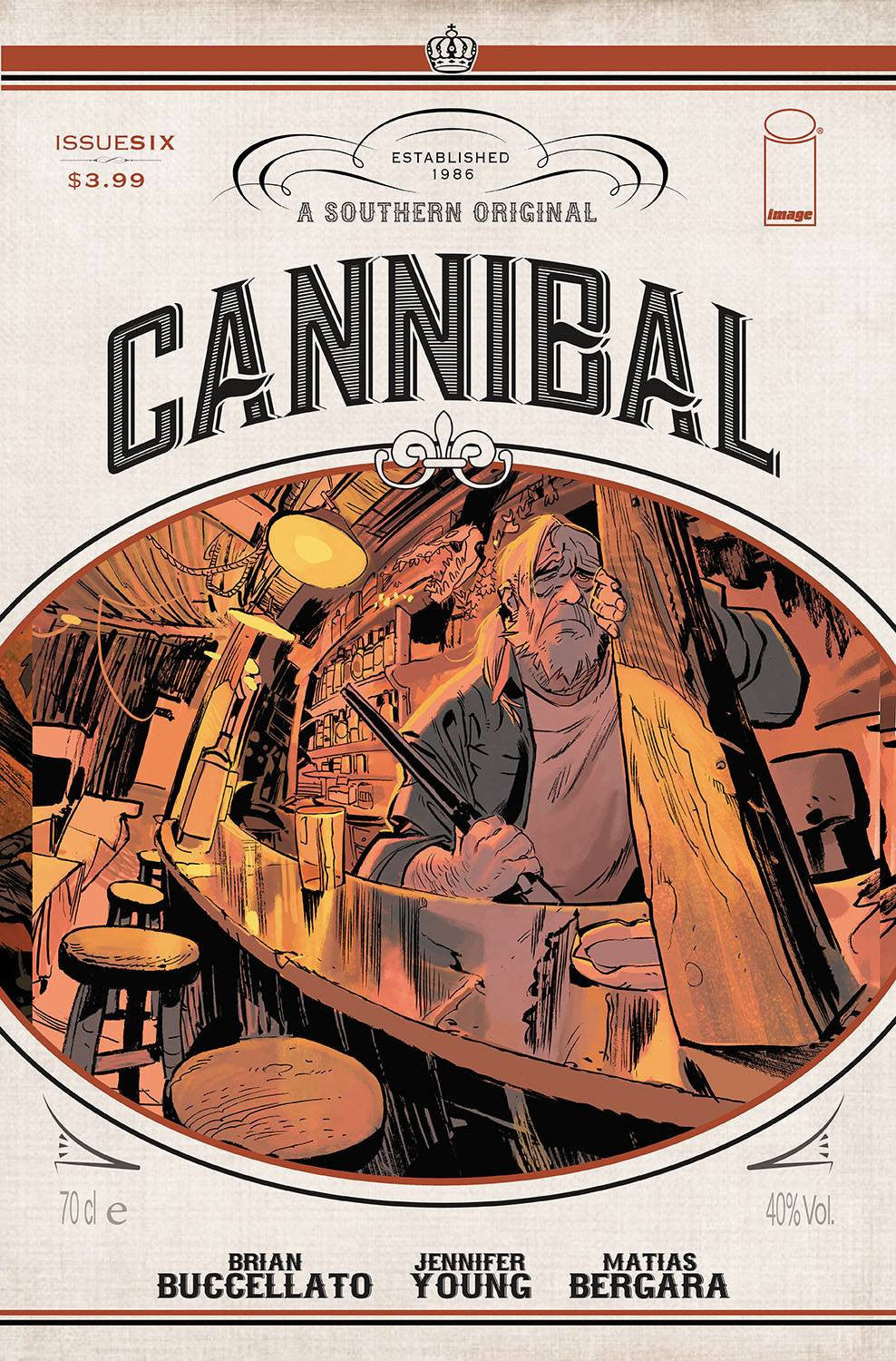 CANNIBAL #6 COVER