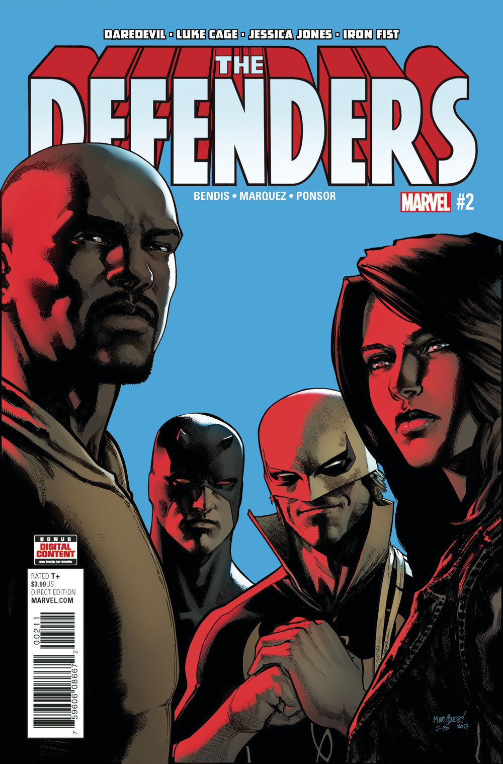 DEFENDERS #2 COVER