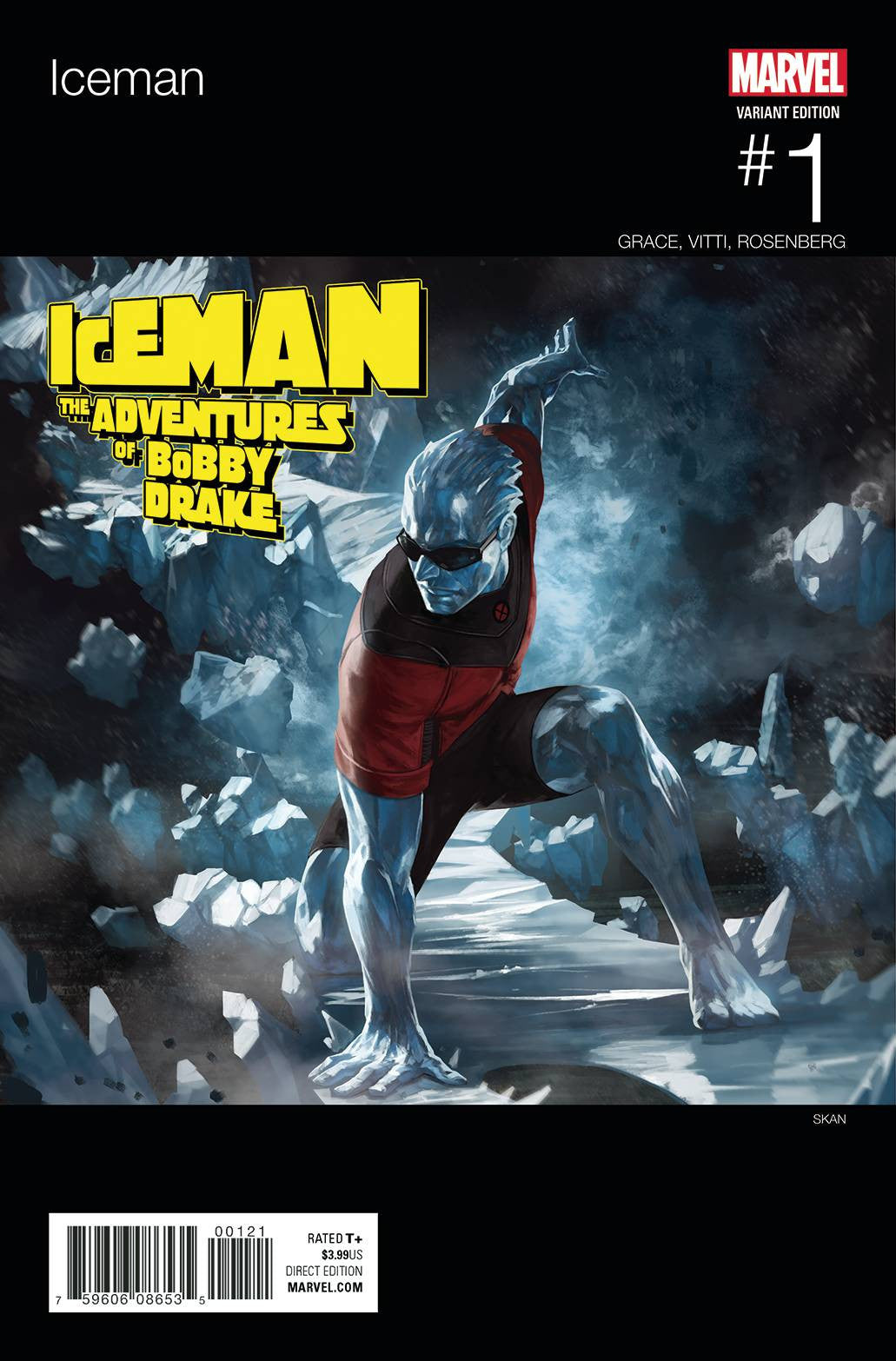 ICEMAN #1 SKAN HIP-HOP VAR COVER