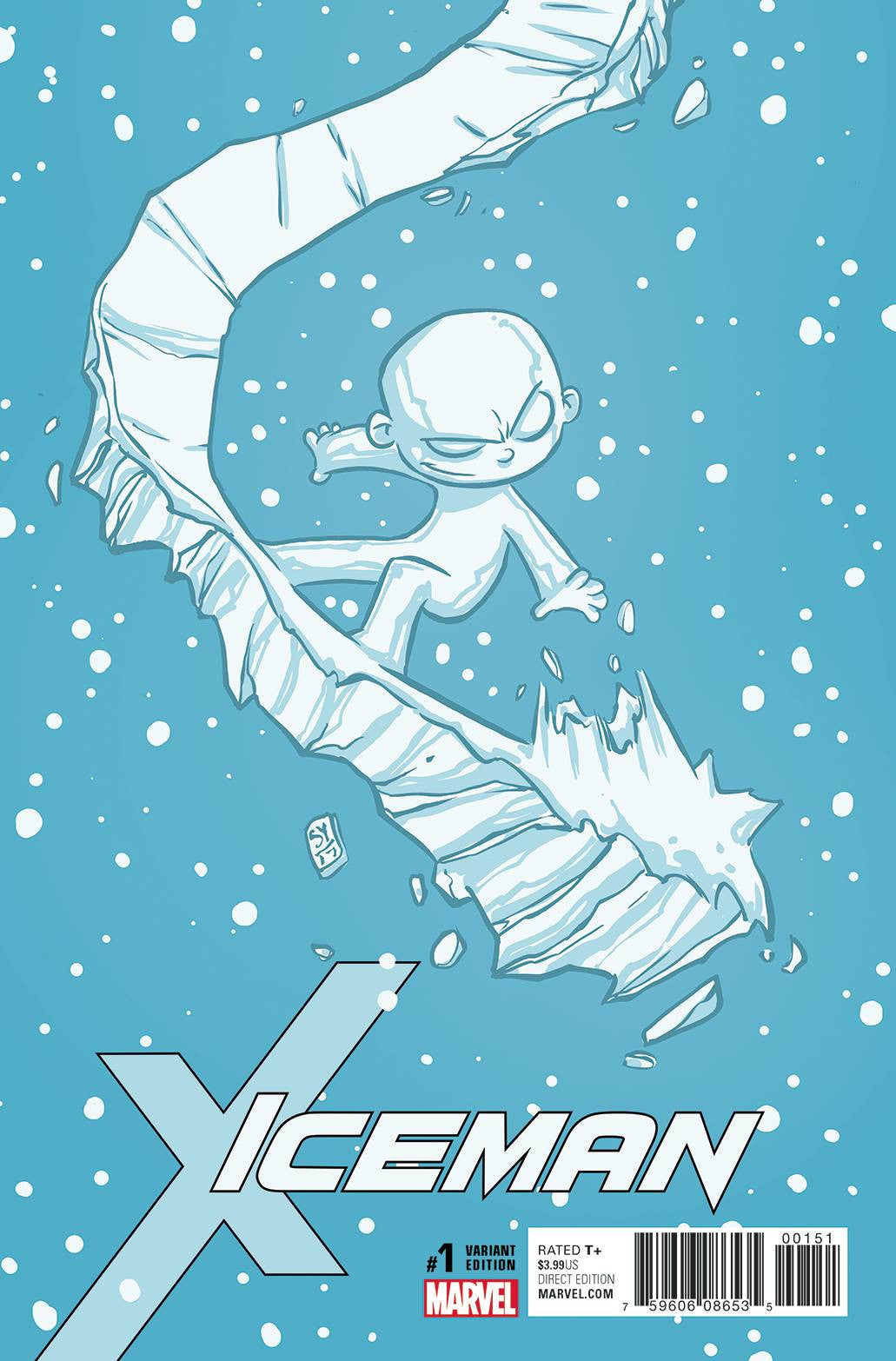 ICEMAN #1 YOUNG VAR COVER