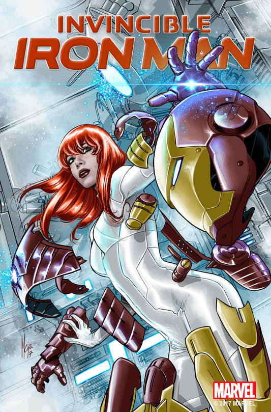 INVINCIBLE IRON MAN #8 CHECCETTO MARY JANE VAR COVER