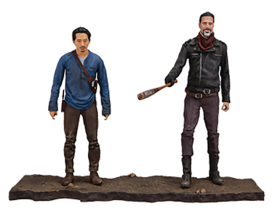 WALKING DEAD TV NEGAN & GLENN 5IN AF