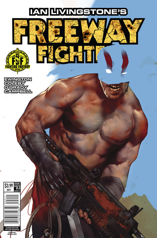 IAN LIVINGSTONES FREEWAY FIGHTER #3 (OF 4) CVR A OLIVER COVER