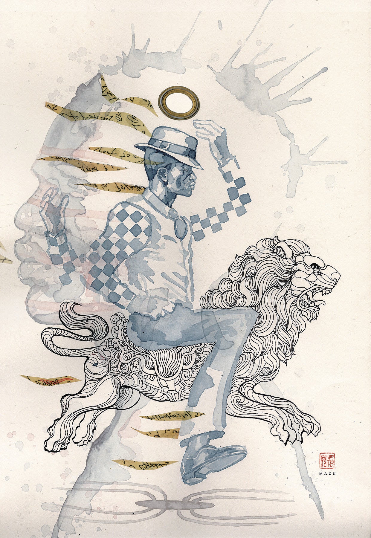 NEIL GAIMAN AMERICAN GODS SHADOWS #5 MACK VAR (MR) COVER