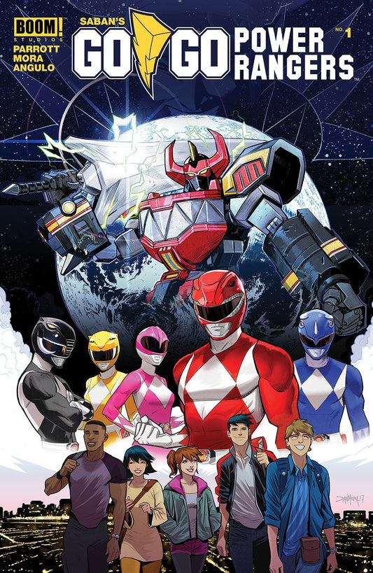 GO GO POWER RANGERS #1 COVER