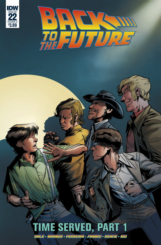 BACK TO THE FUTURE #22 CVR A FERREIRA COVER