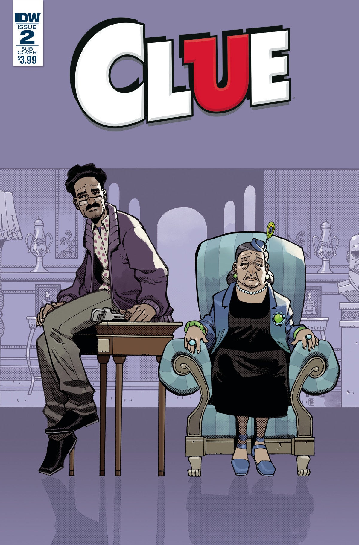 CLUE #2 CVR B DANIEL COVER