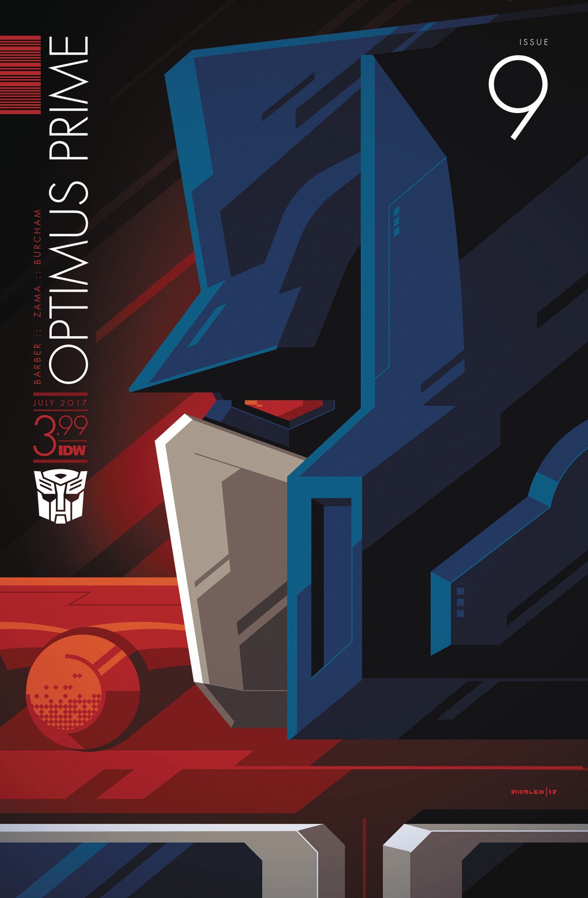 OPTIMUS PRIME #9 CVR C WHALEN COVER
