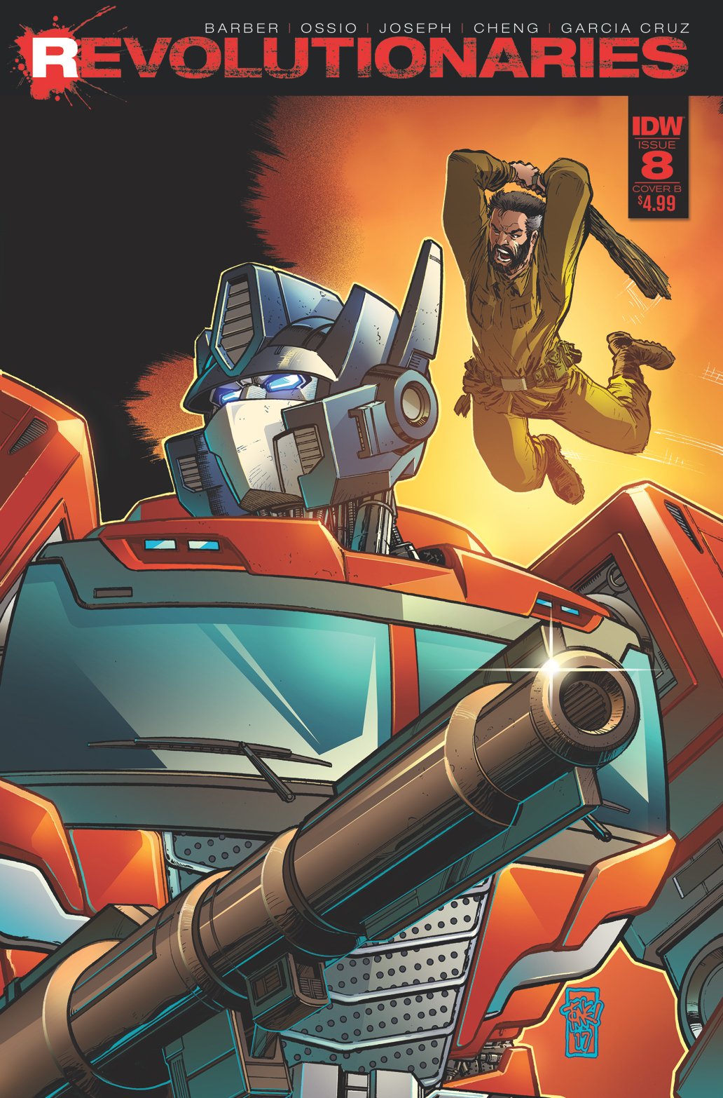 REVOLUTIONARIES #8 CVR B RODRIGUEZ COVER