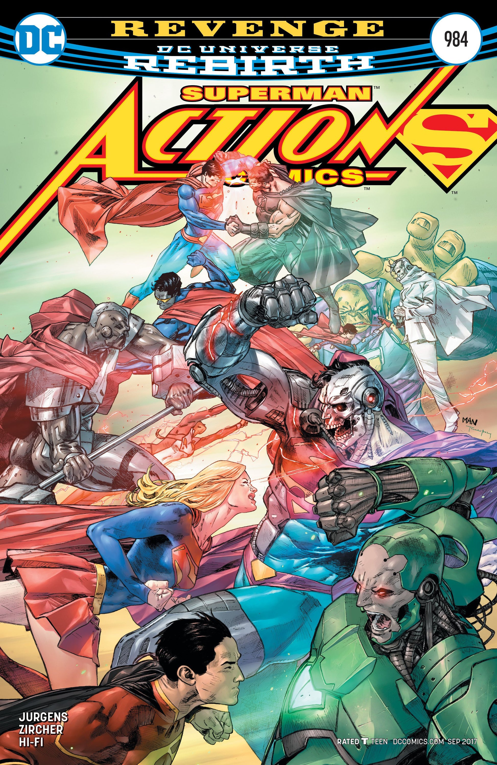 ACTION COMICS #984 COVER