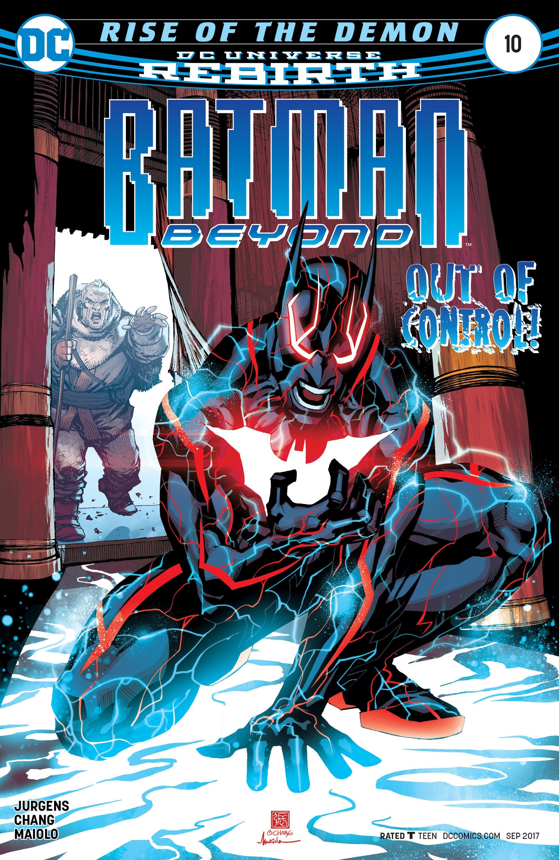 BATMAN BEYOND #10 COVER